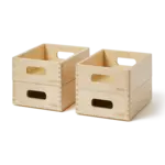 Bebe-jou Flexa - Houten Opbergdoosset (4 stuks) - mini