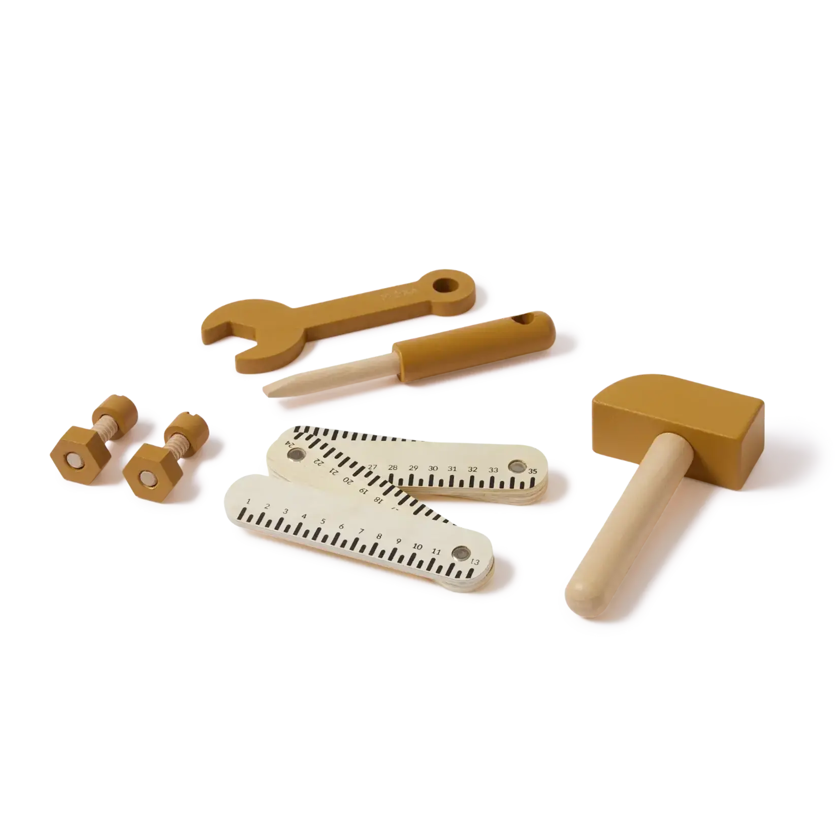 Bebe-jou Flexa - Gereedschapsset - Mustard