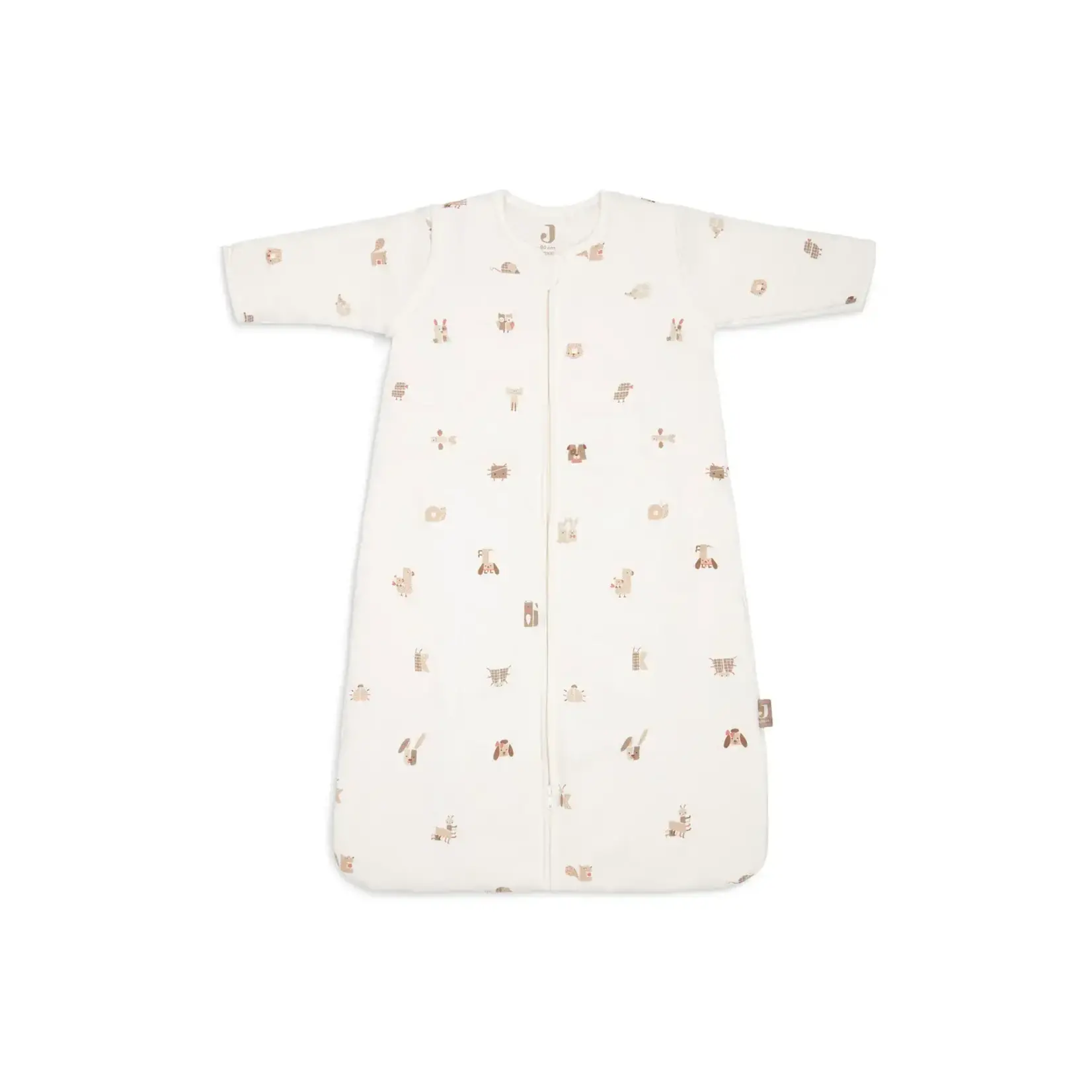 Jollein Jollein - Baby Slaapzak met Afritsbare Mouw 70cm - Animal Friends