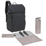 Lassig Lassig -Diaper Backpack - Slender UP Black