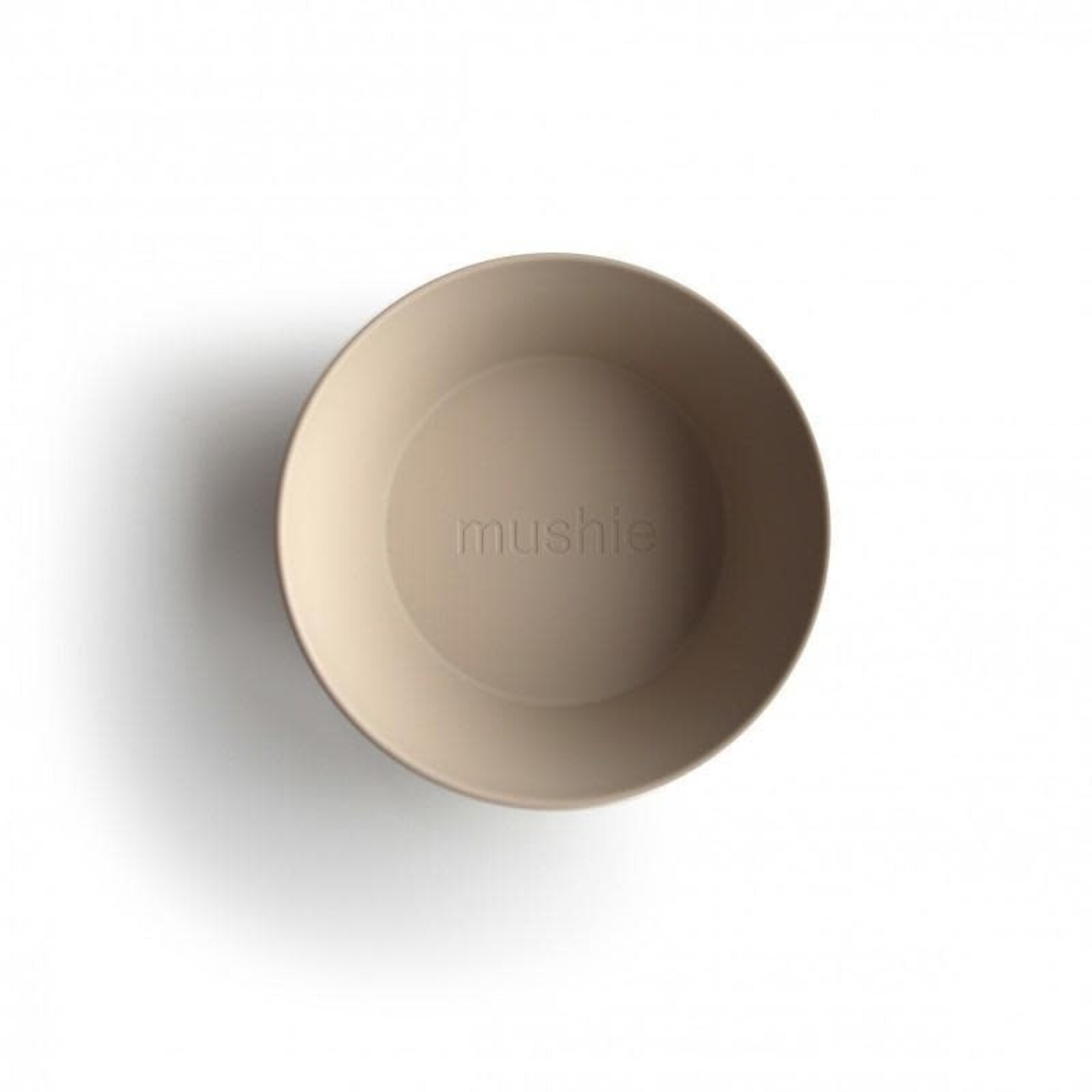 Mushie Mushie - Bowls Round - Vanilla (2 Pcs)