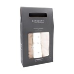 Bamboom Bamboom - Swaddle Muslin Medium multifunctioneel - 75x75cm - set van 3 Fishes / Light Sand / Almond
