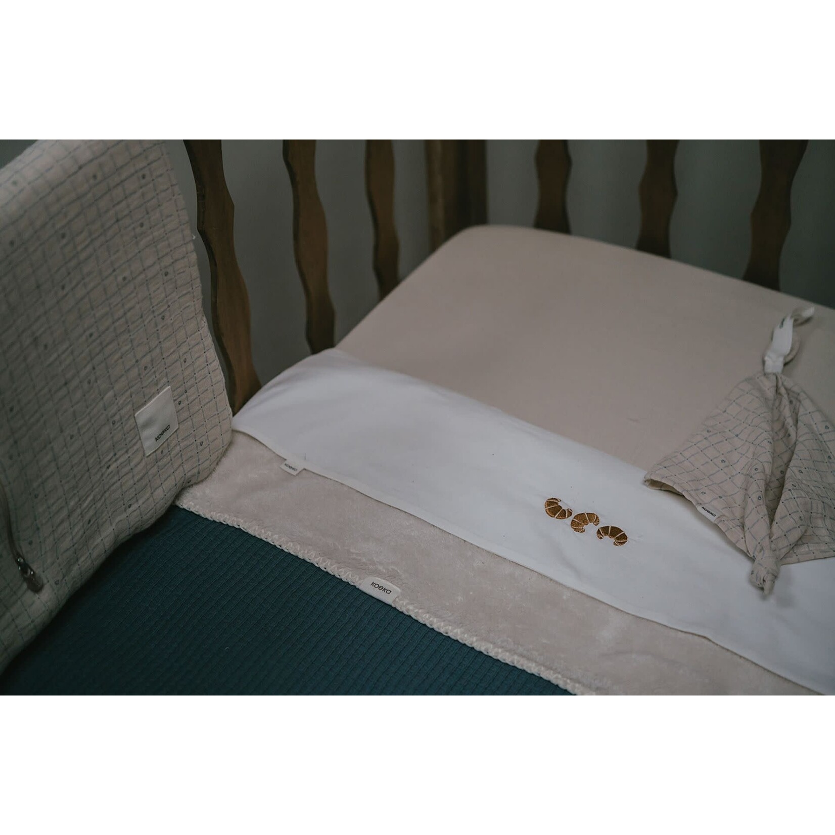 Koeka Koeka - Wieglaken Crunchy honeycomb 80x100