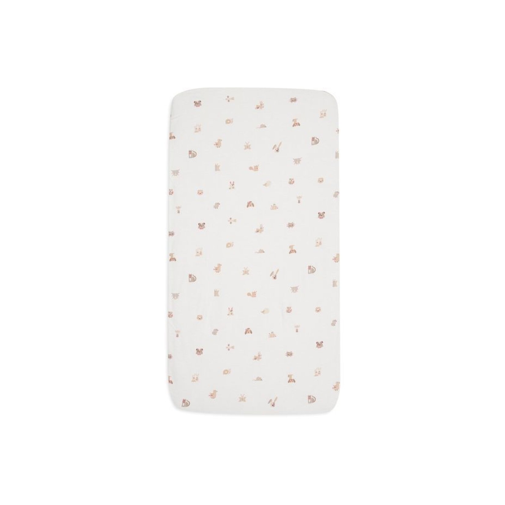 Jollein Jollein - Laken Ledikant 120x150cm - Animal Friends
