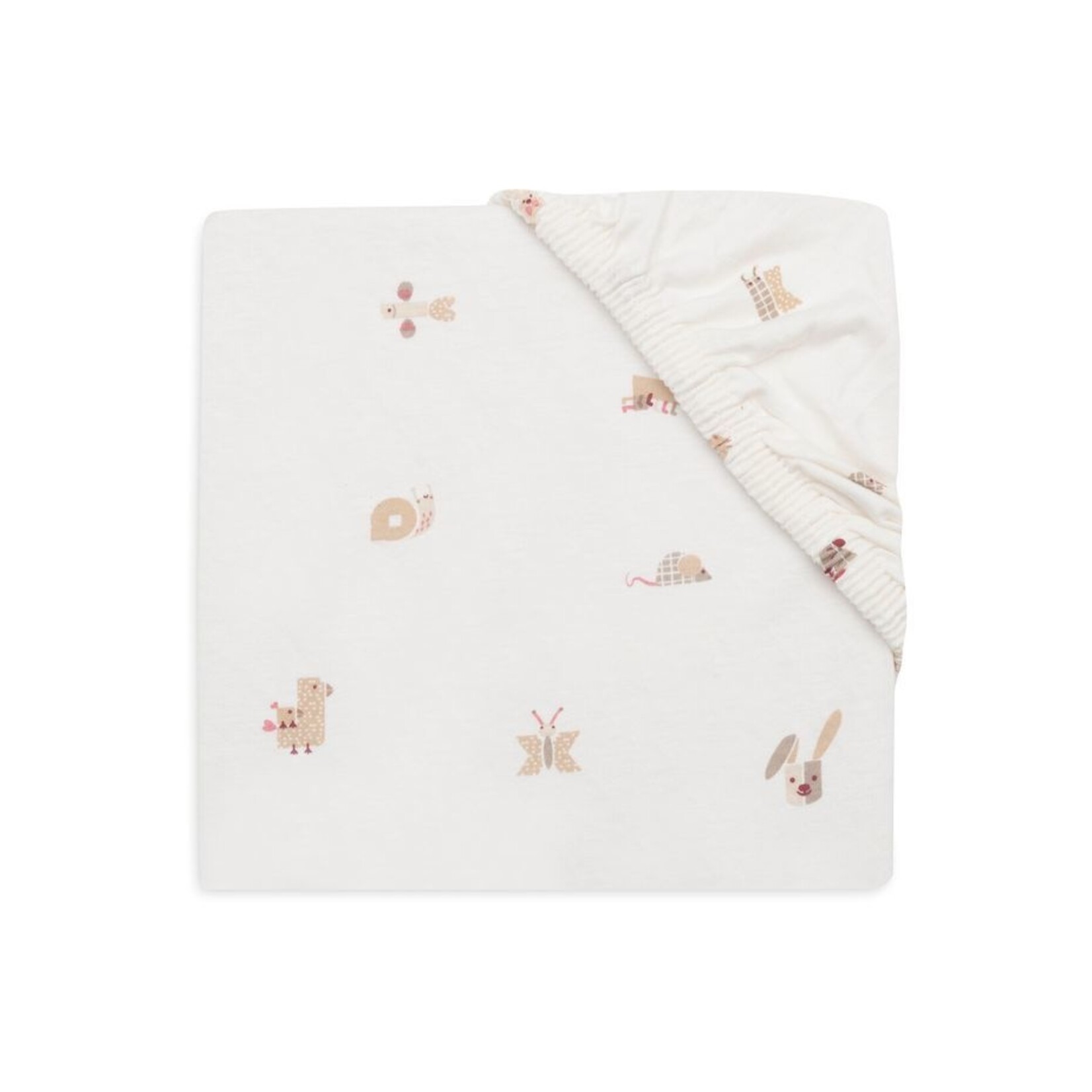 Jollein Jollein - Laken Ledikant 120x150cm - Animal Friends