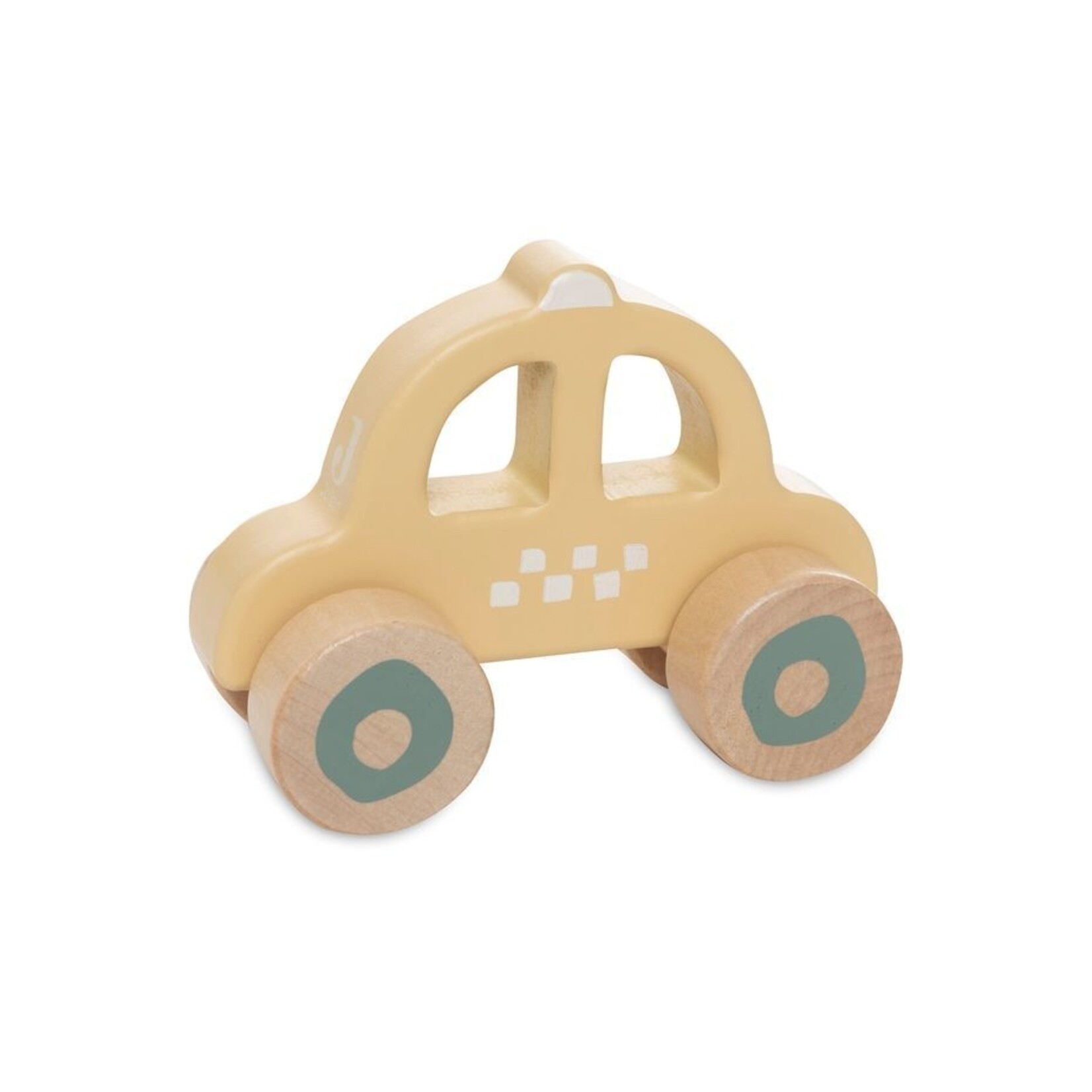 Jollein Jollein - Houten Auto Op Wielen - 3 Stuks