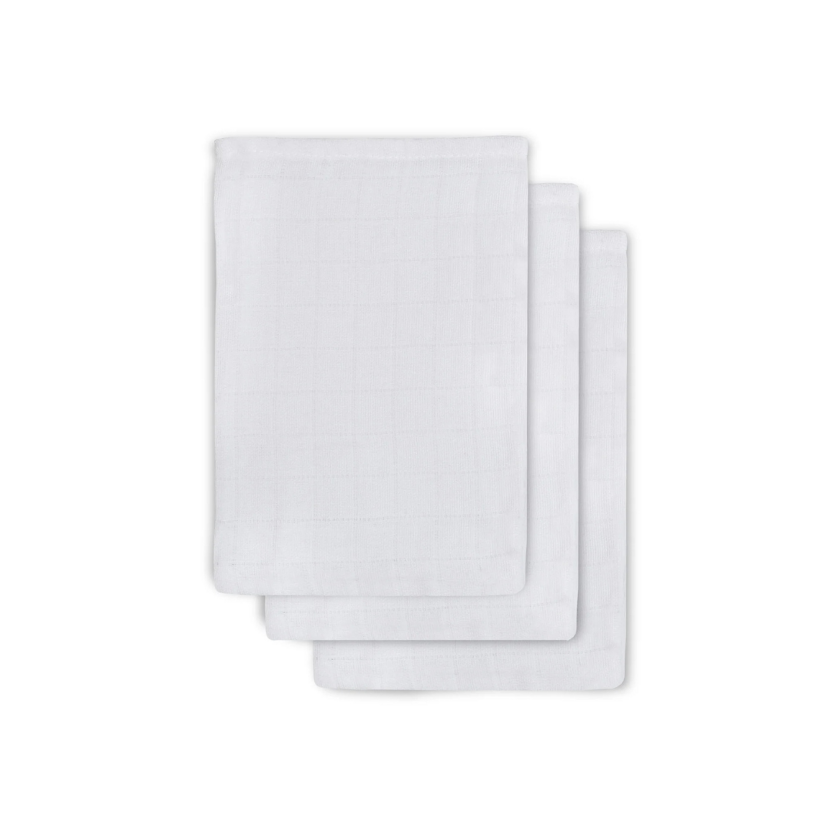 Jollein Jollein - Washandje Hydrofiel Wit (3pack)