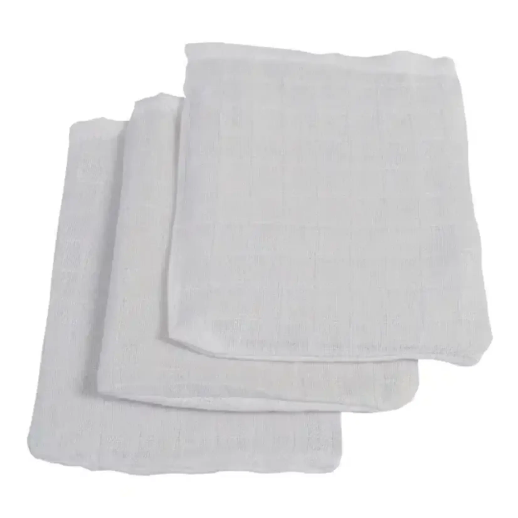 Jollein Jollein - Washandje Hydrofiel Wit (3pack)