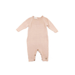 Bamboom Bamboom - Geribbelde jumpsuit - Opening aan de onderkant -Pink