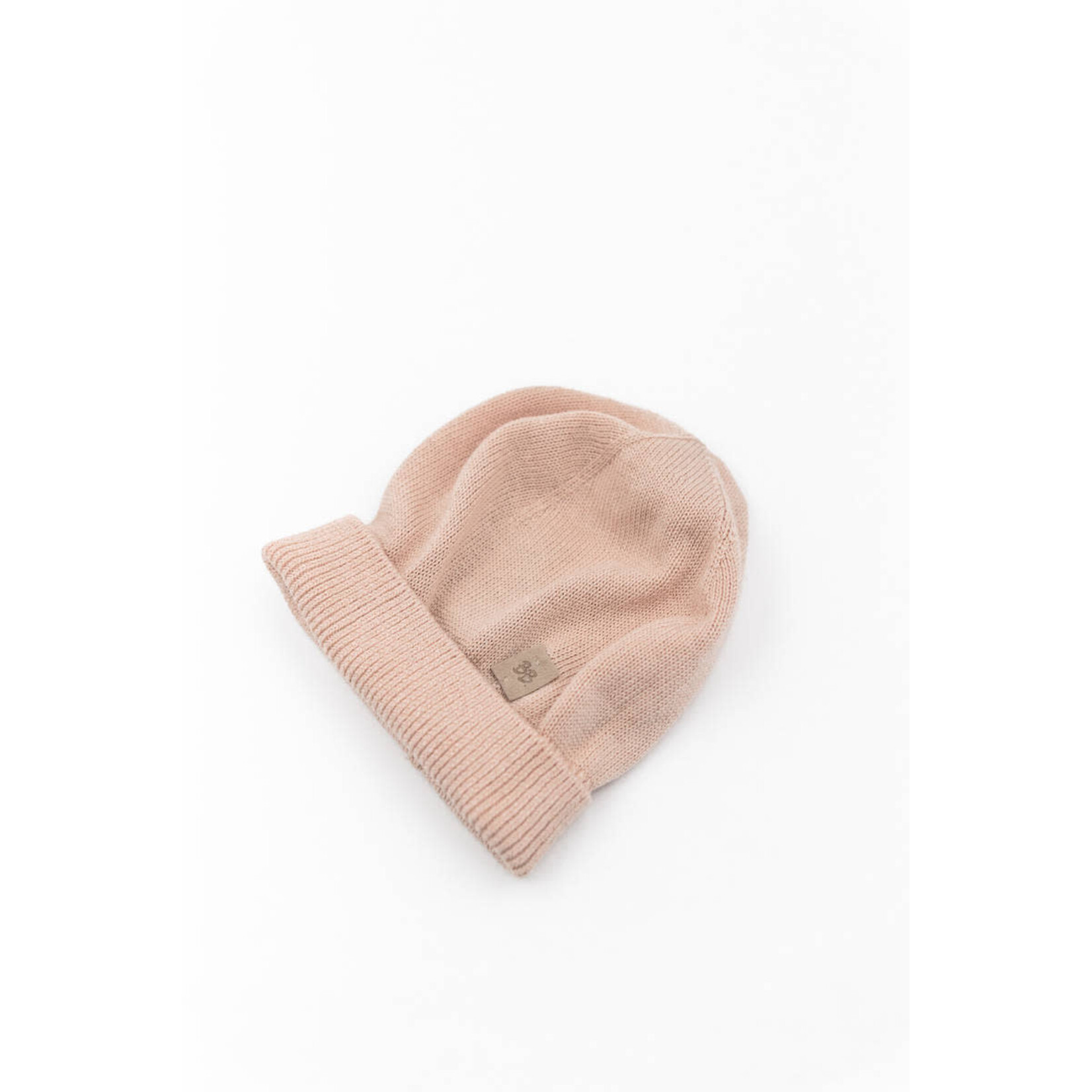 Bamboom Bamboom - Gebreide muts - gevouwen - één maat Pink