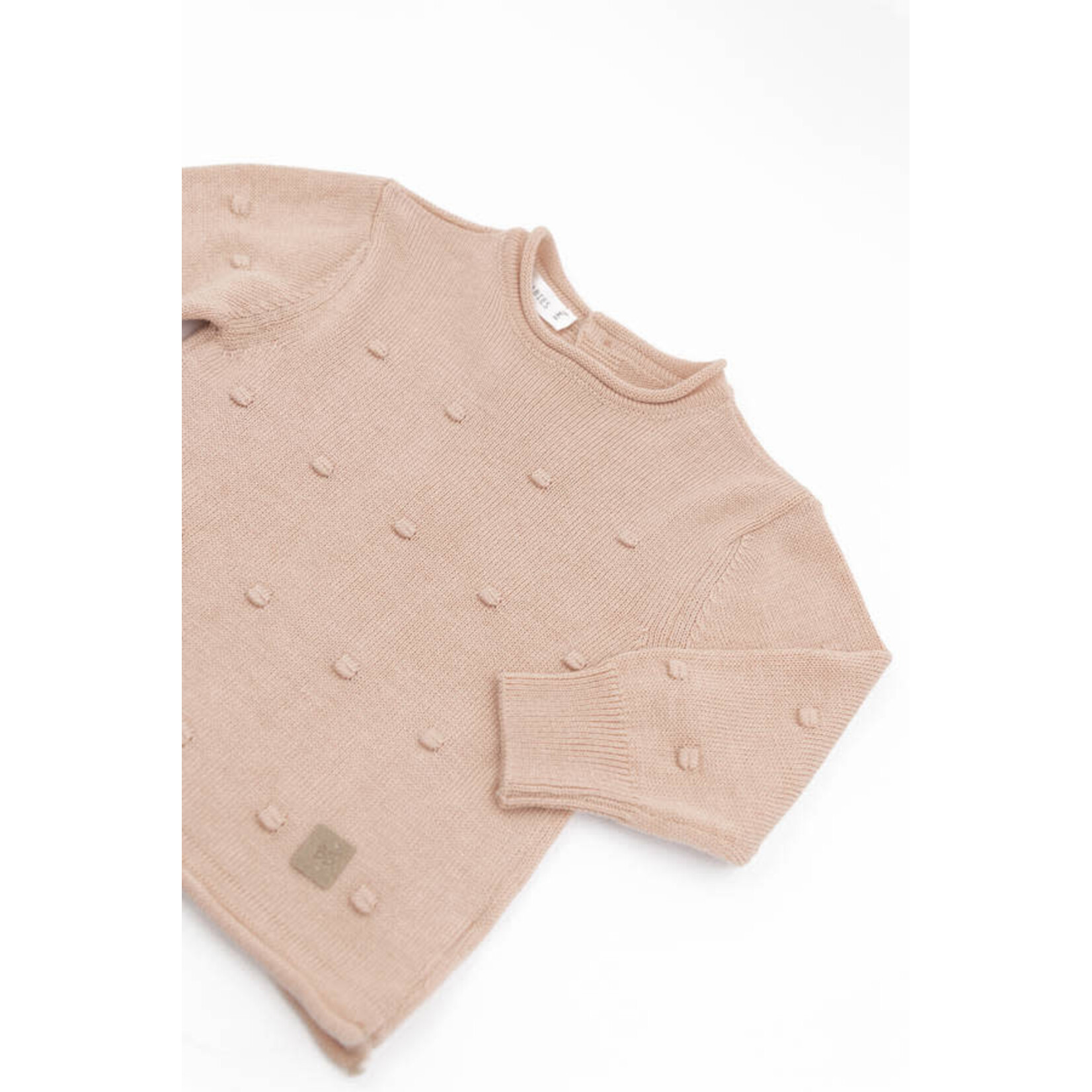 Bamboom Bamboom - Pompom Trui - Lange Mouwen - Achteropening Pink