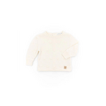 Bamboom Bamboom - Pompom Trui - Lange Mouwen - Achteropening White