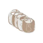 Jollein Jollein - Slab Jersey Waterproof - Miffy Heads - 5 Stuks