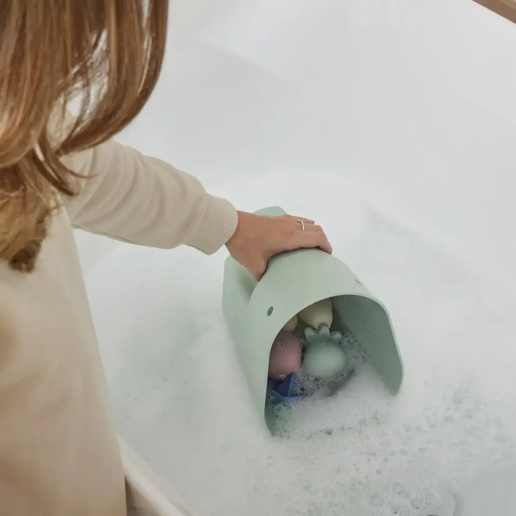 Shnuggle Shnuggle - Ellie Bath Toy Caddy  - Eucalyptus