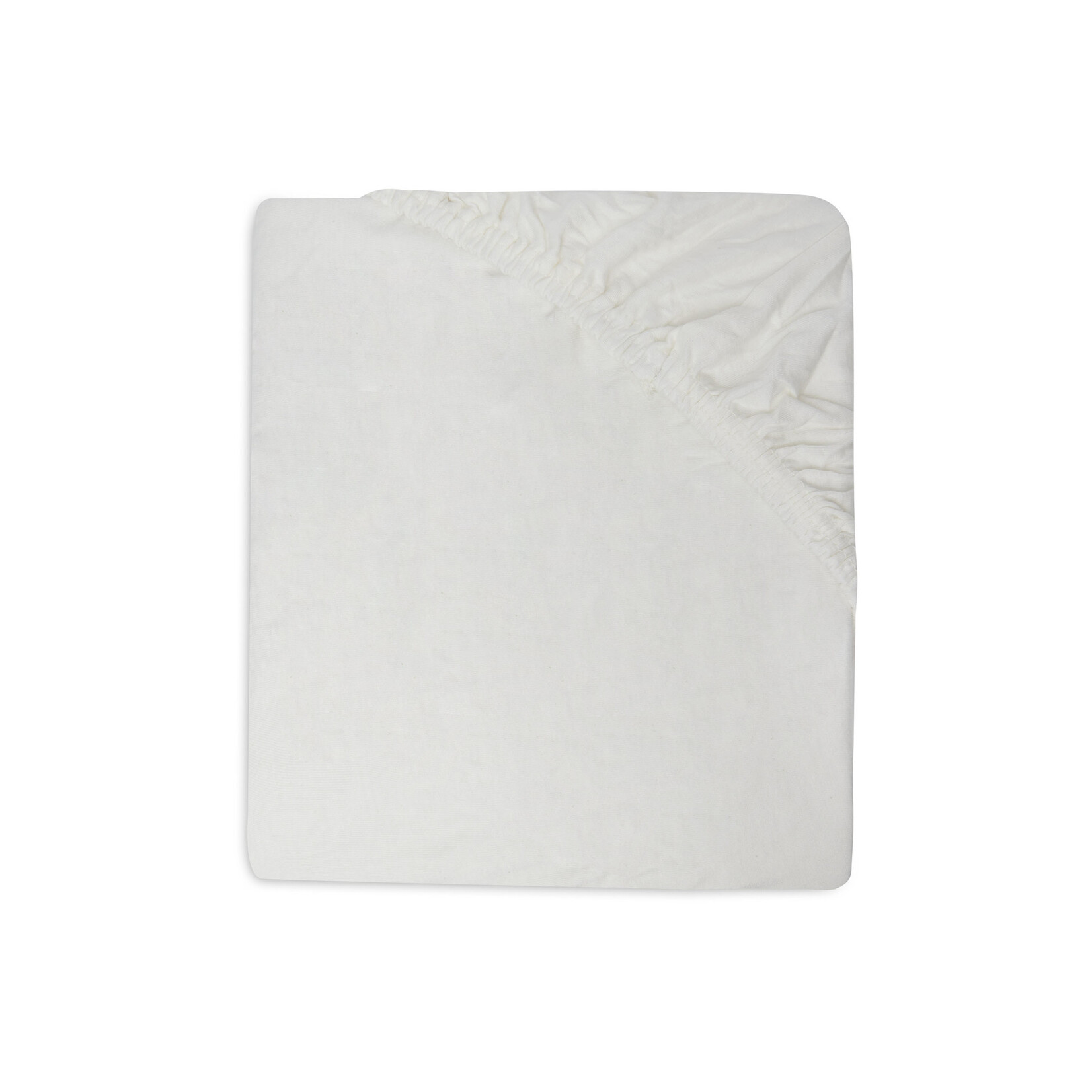 Jollein Jollein - Hoeslaken Jersey 60x120cm Ivory/Nougat (2pack)