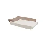 Jollein Jollein - Aankleedkussenhoes Badstof 50x70cm - Milky Coffee/Ivory - 2 Stuks