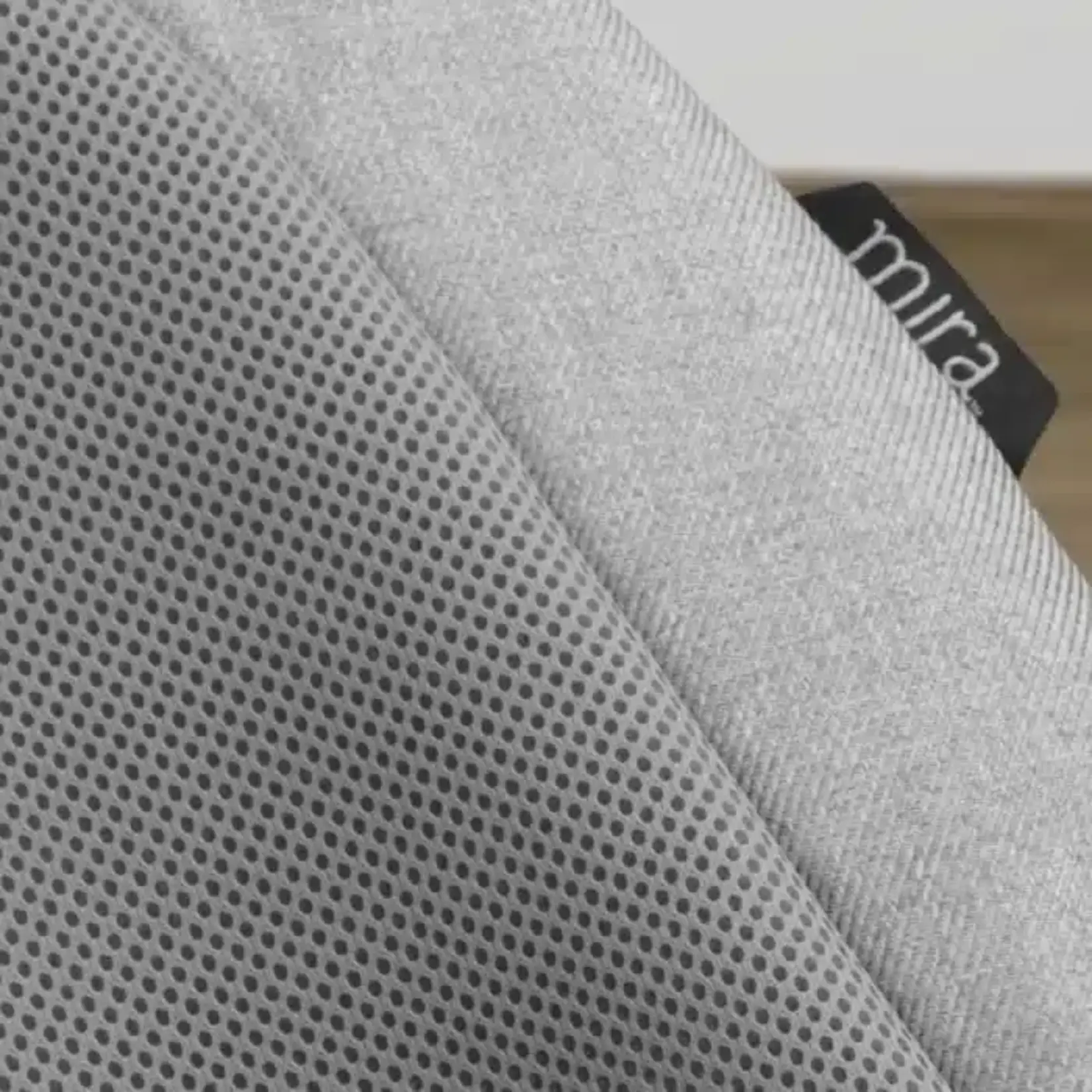 UPPAbaby UPPAbaby - Mira  Wipstoel Wells - Donker taupe mélange | Zwart frame | Walnoot voetensteun