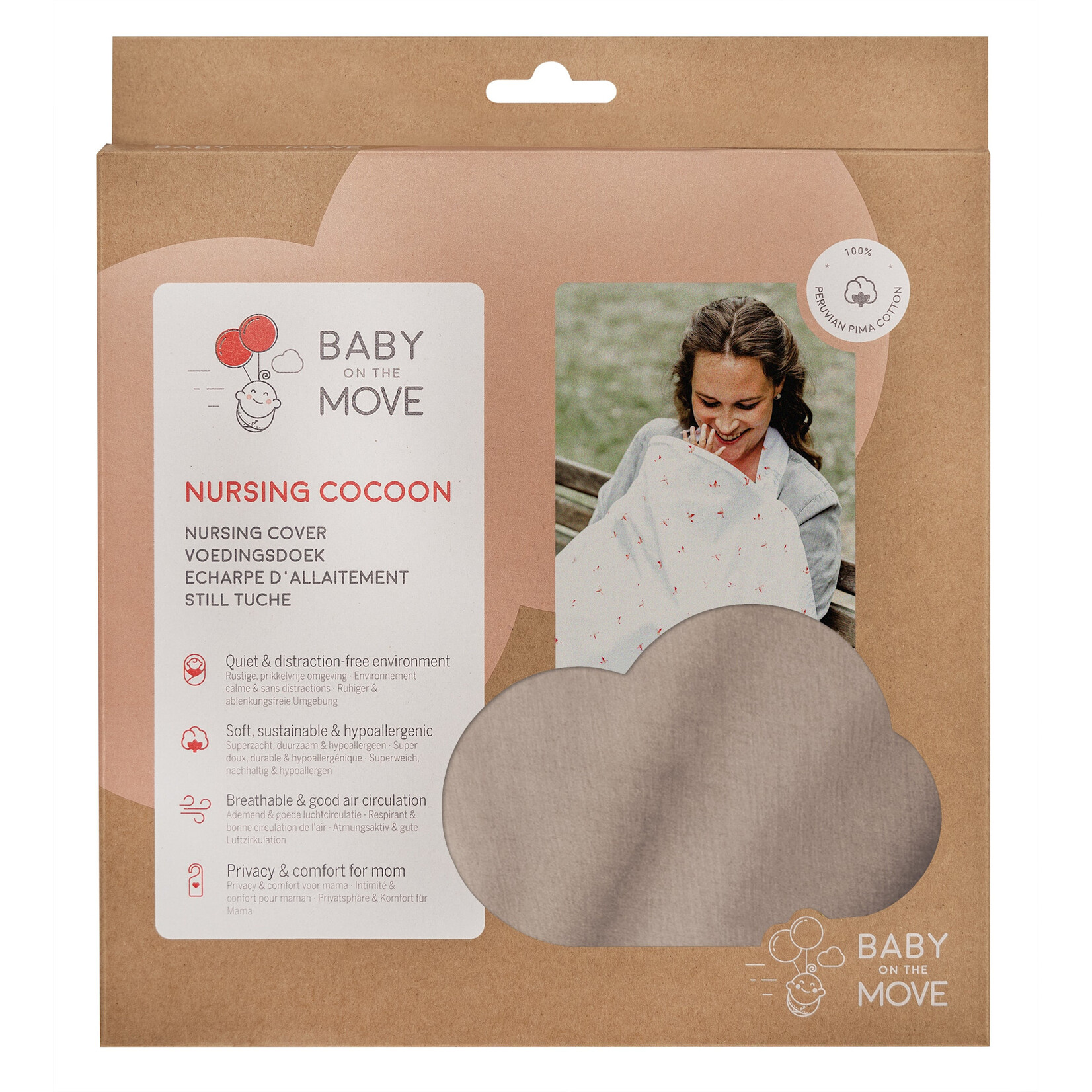 Owego Baby on the Move - Nursing Cocoon Epic Natural