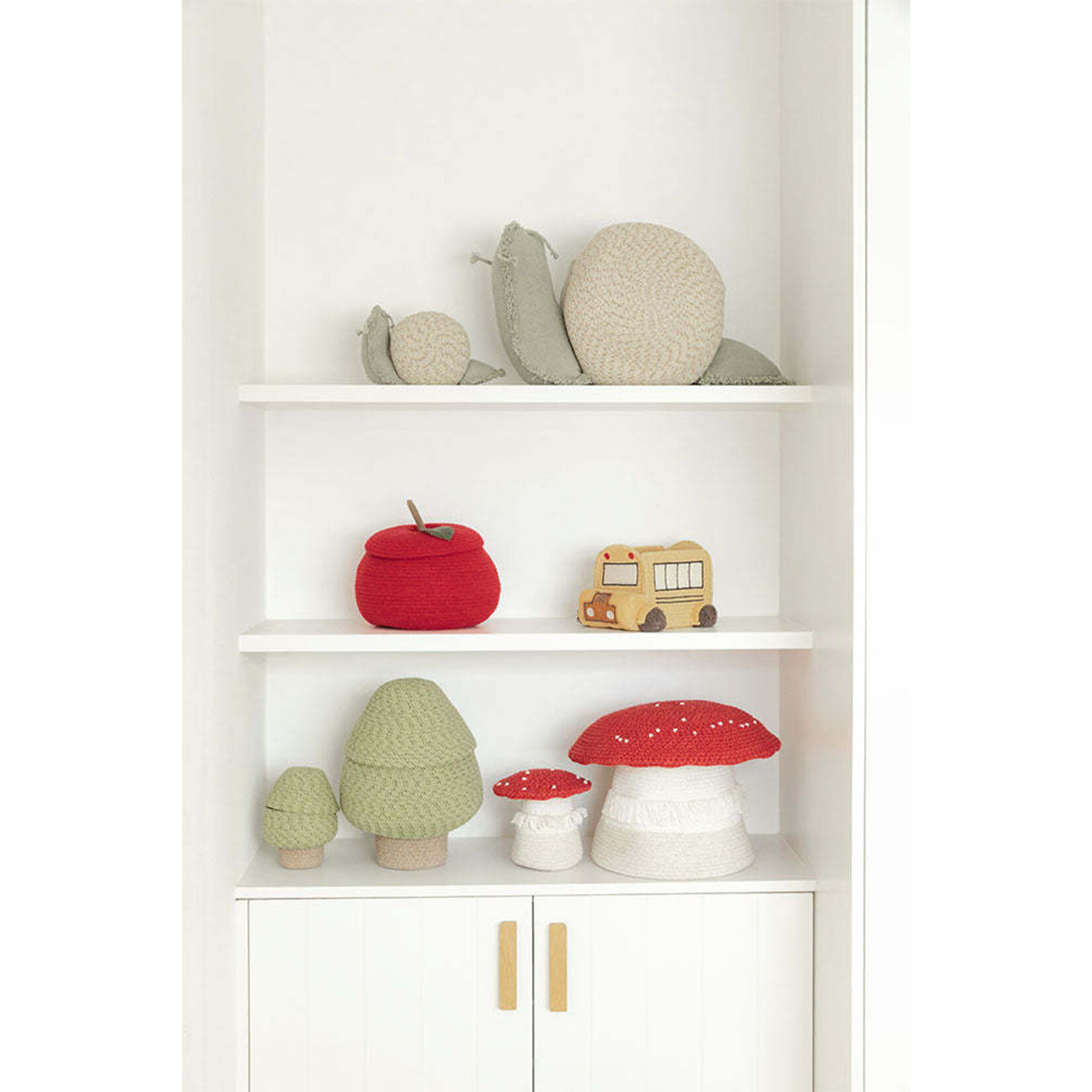 Lorena Canals Lorena Canals - Basket Apple (28x28x20 cm)