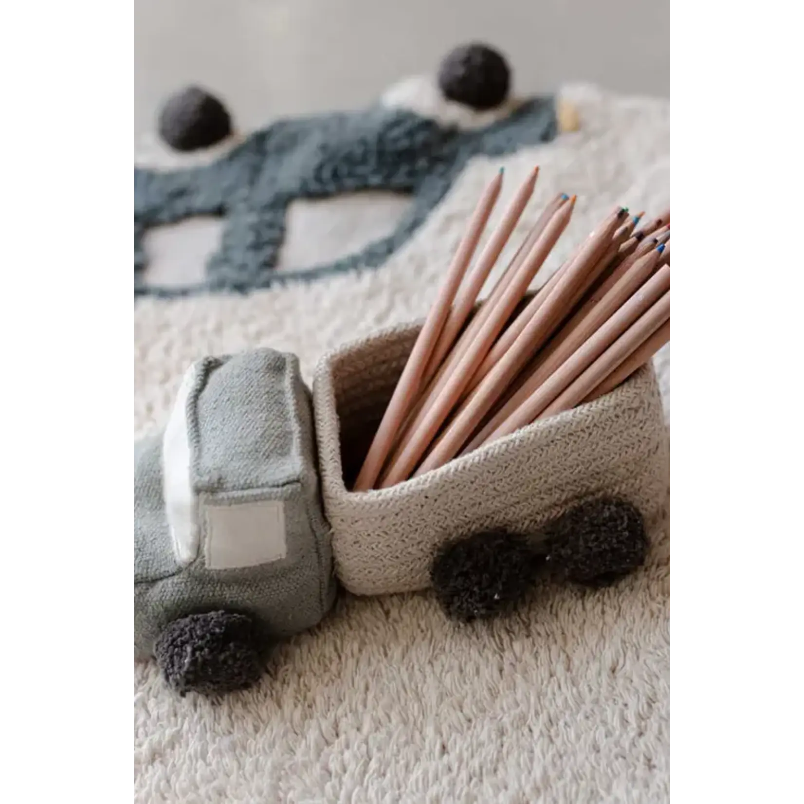Lorena Canals Lorena Canals - Set of Mini Baskets Truck (8 x 24 x 14 cm)