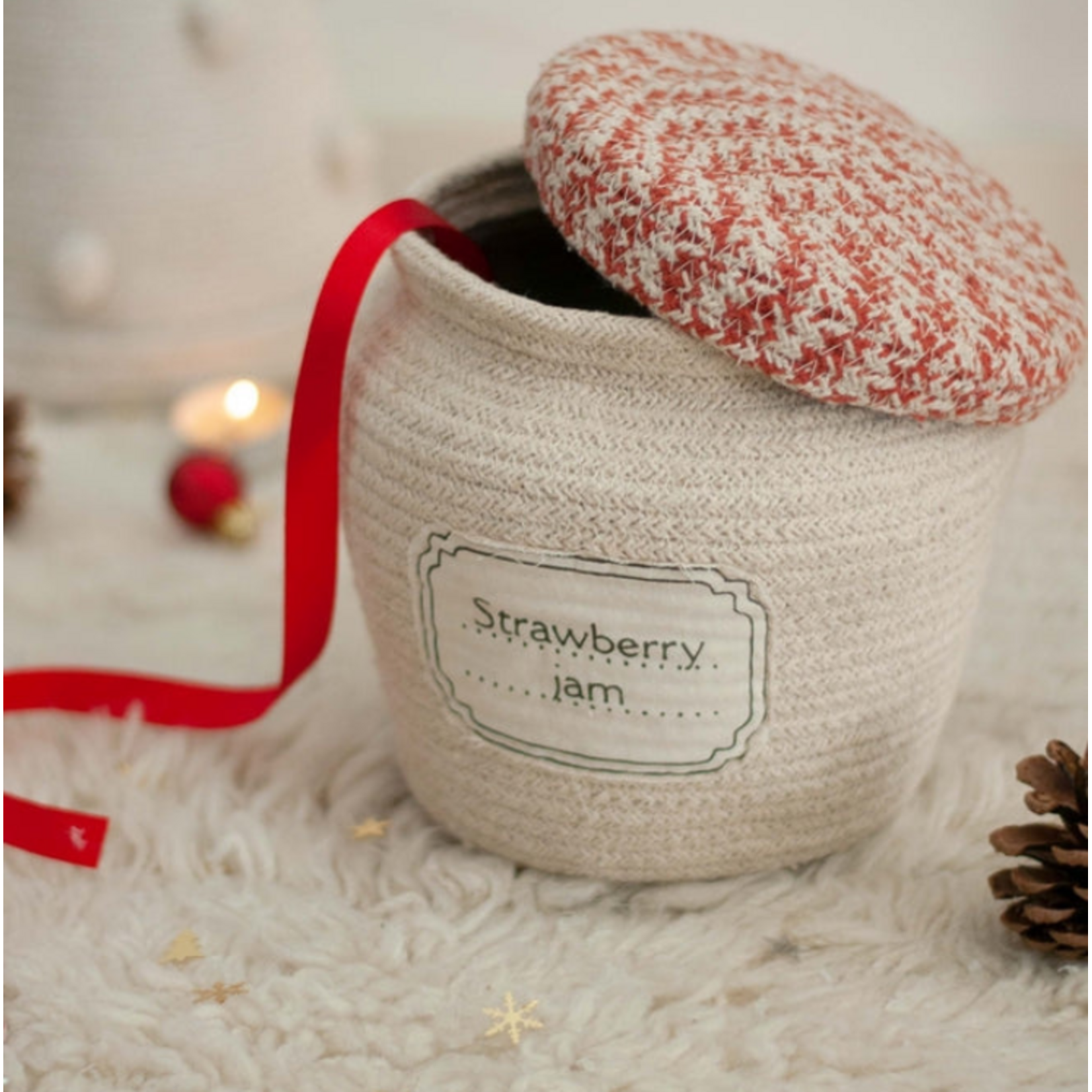 Lorena Canals Lorena Canals - Basket Jam Jar (Ø 20 x 23 cm)