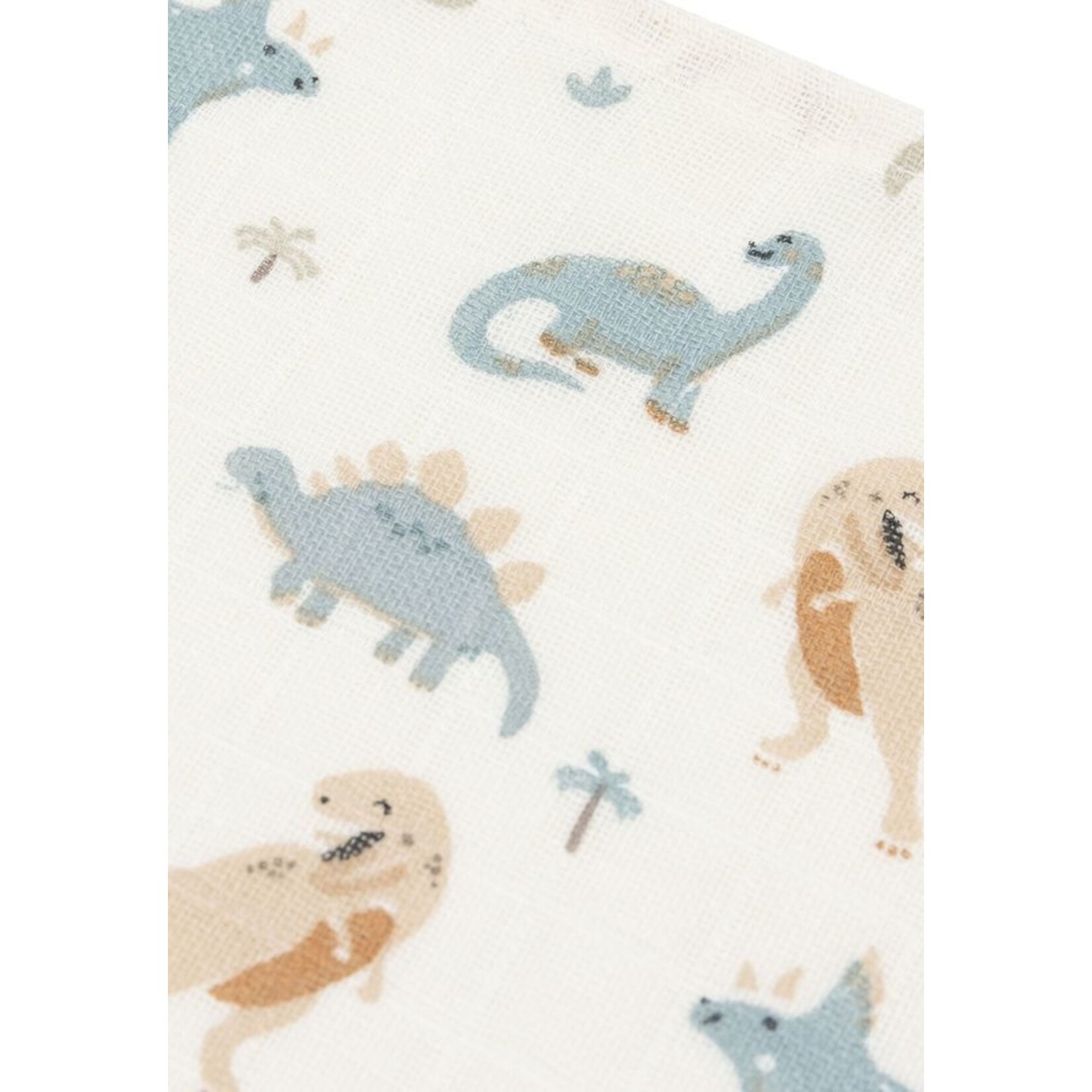 Jollein Jollein - Hydrofiel Monddoekje 31x31cm - Roarsome - 3 Stuks