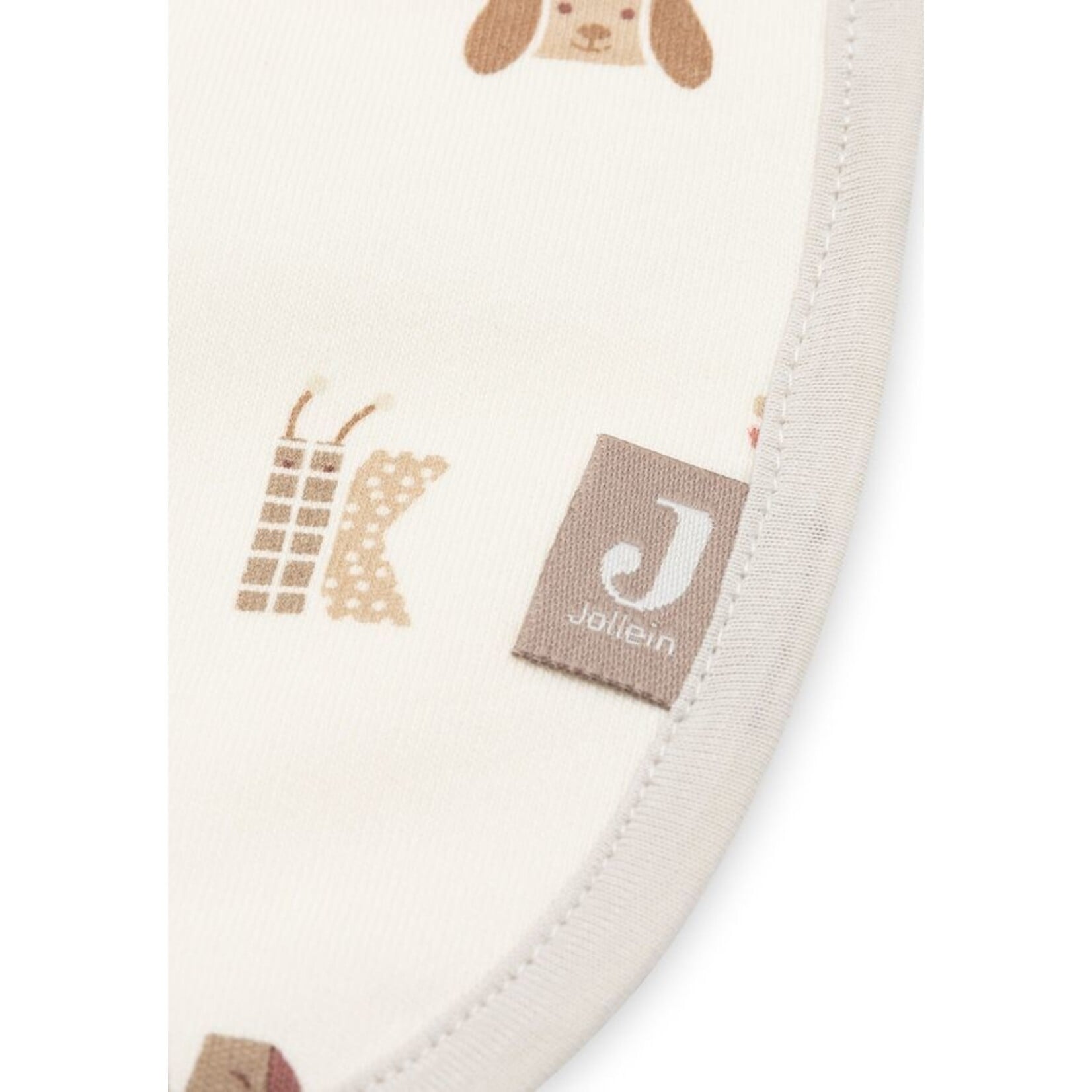 Jollein Jollein - Slab Jersey Waterproof - Animal Friends - 5 Stuks
