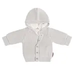 Baby's Only Baby's Only - Vestje met capuchon teddy Soul warm linen