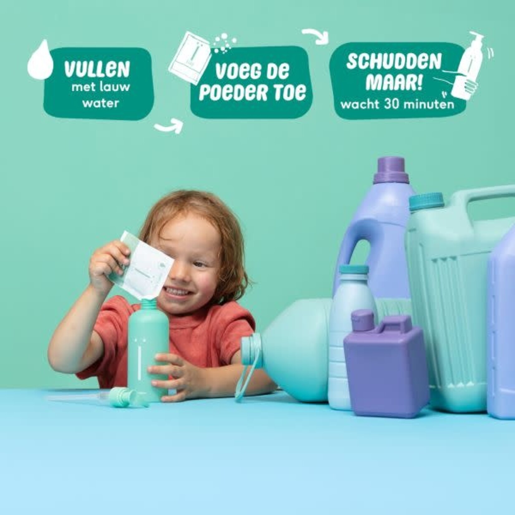 Naif Naïf - Baby&Kids Wash Gel Refill powder 25gr