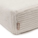 Jollein Jollein - Aankleedkussenhoes 50x70cm Cloudy Rib - Oatmeal