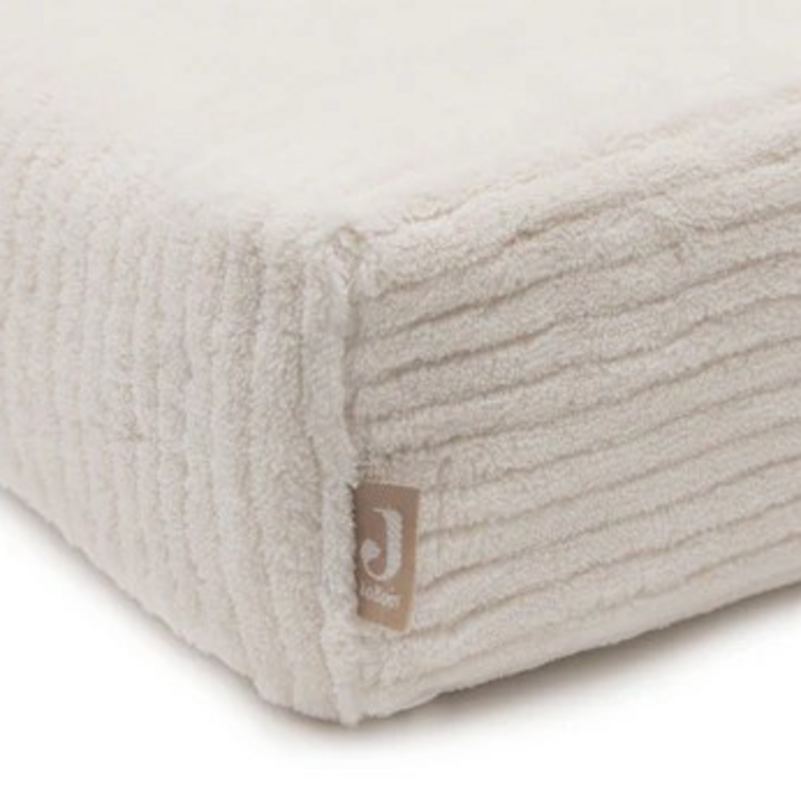 Jollein Jollein - Aankleedkussenhoes 50x70cm Cloudy Rib - Oatmeal