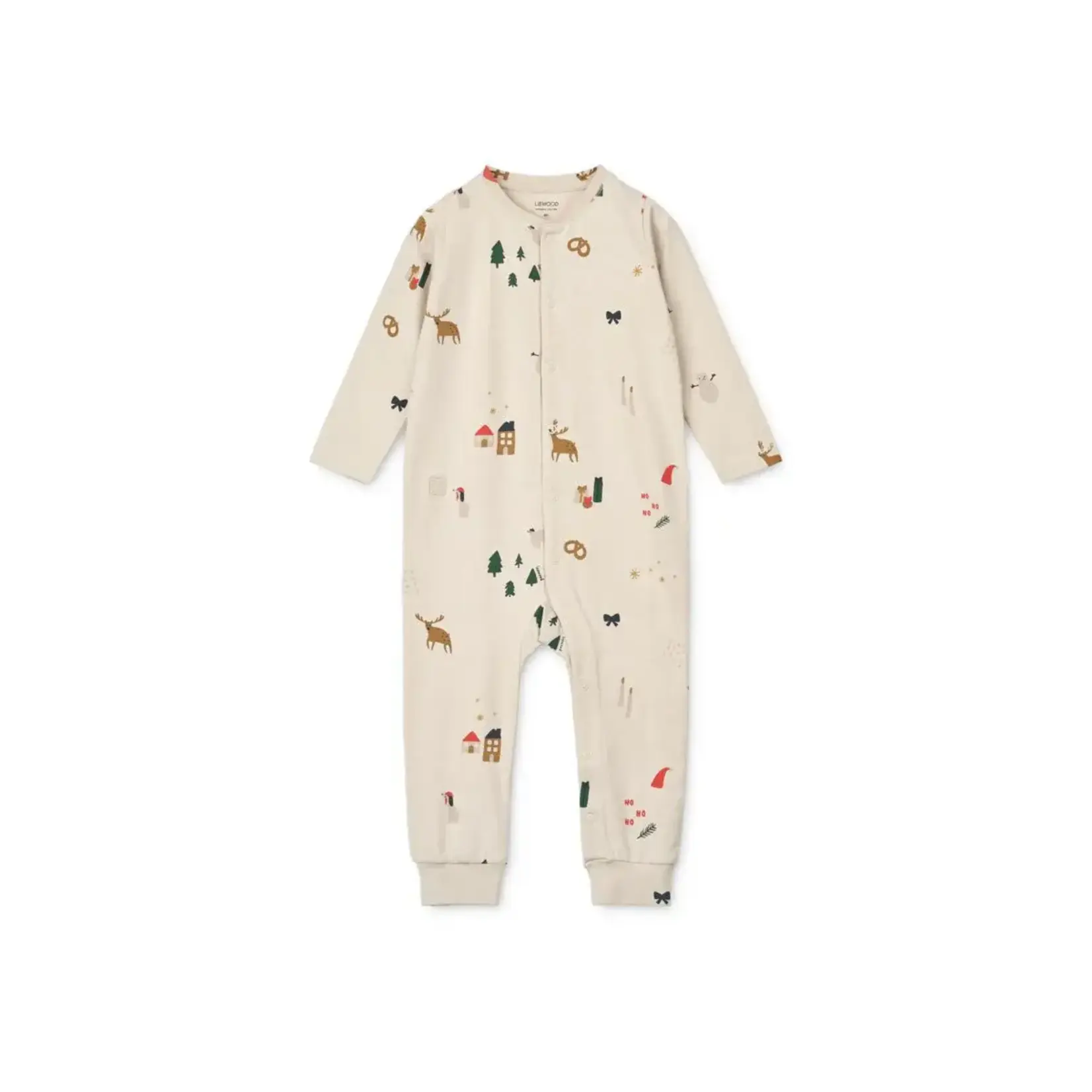Liewood Liewood - Pyjama Birk Printed - zonder voetjes - Holliday Sandy INCLUSIEF CADEAUZAKJE