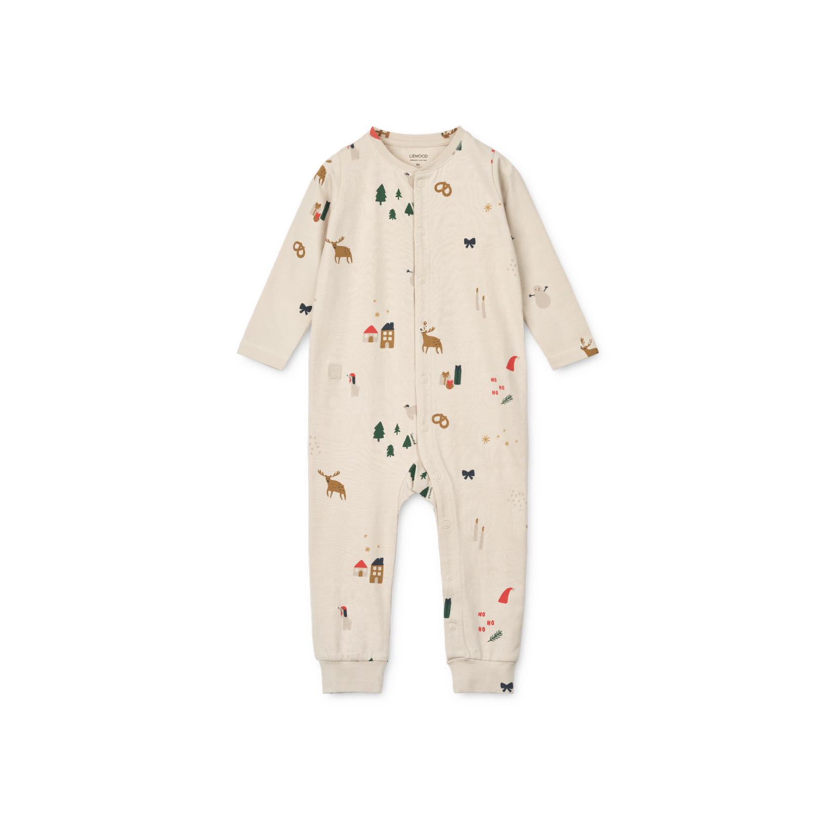 Liewood Liewood - Pyjama Birk Printed - zonder voetjes - Holliday Sandy INCLUSIEF CADEAUZAKJE