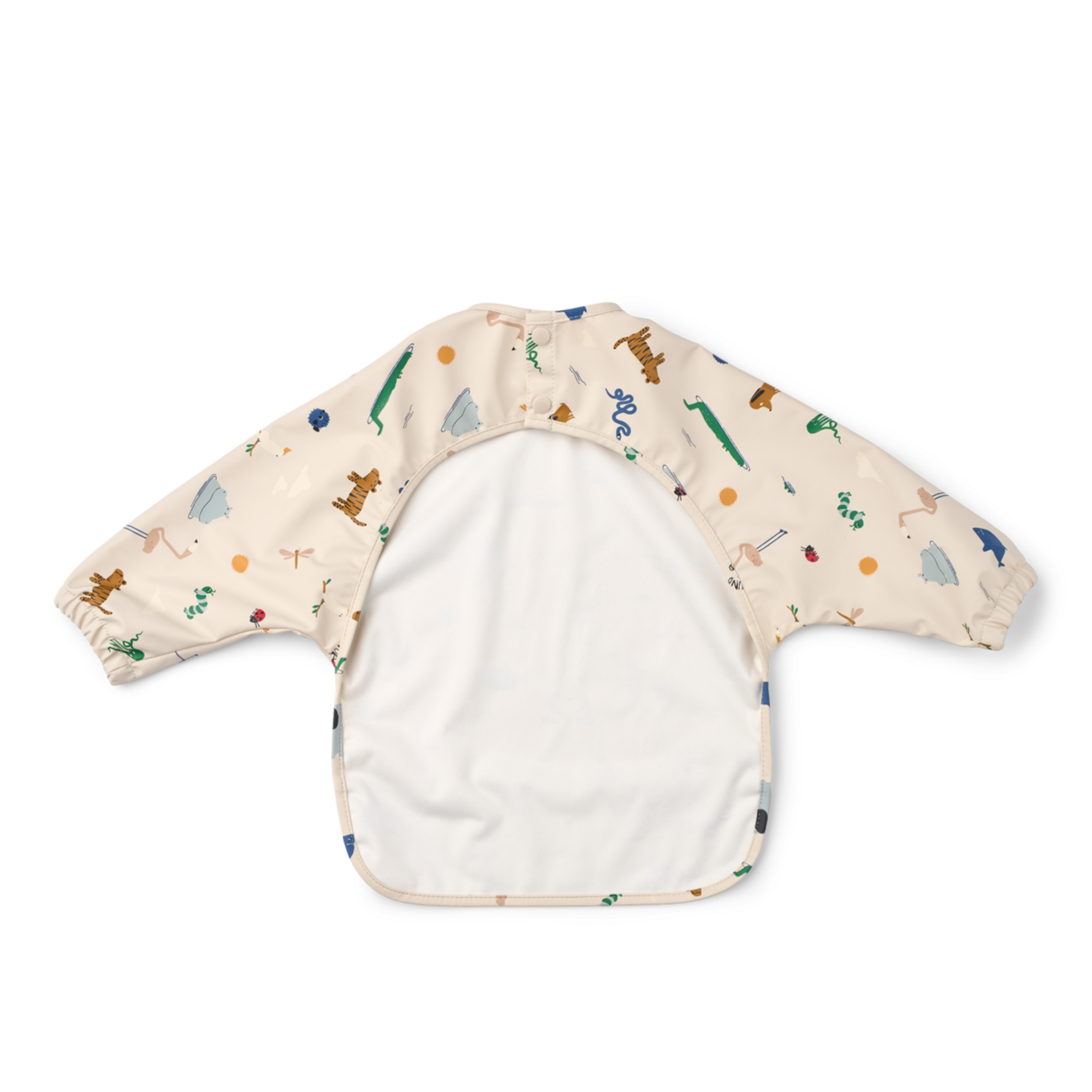 Liewood Liewood - Merle Printed Cape Bib Around the world / Sandy