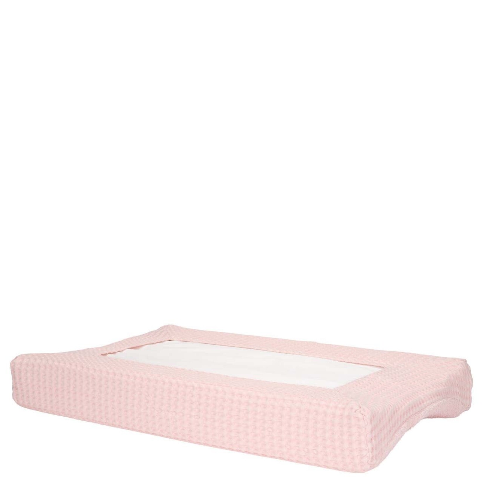 Koeka Koeka - Aankleedkussenhoes wafel Amsterdam cotton candy 45x73