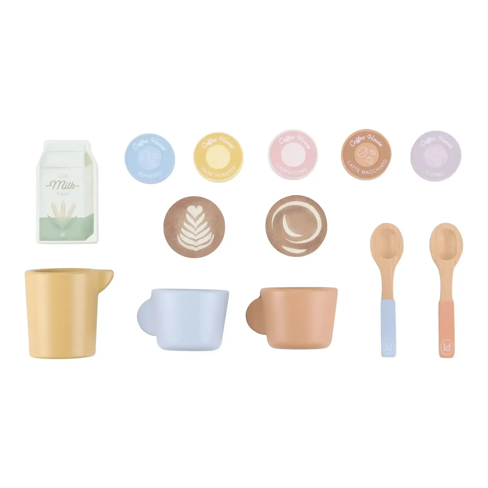 Little Dutch - Houten koffiezetapparaat - Groen - Essentials