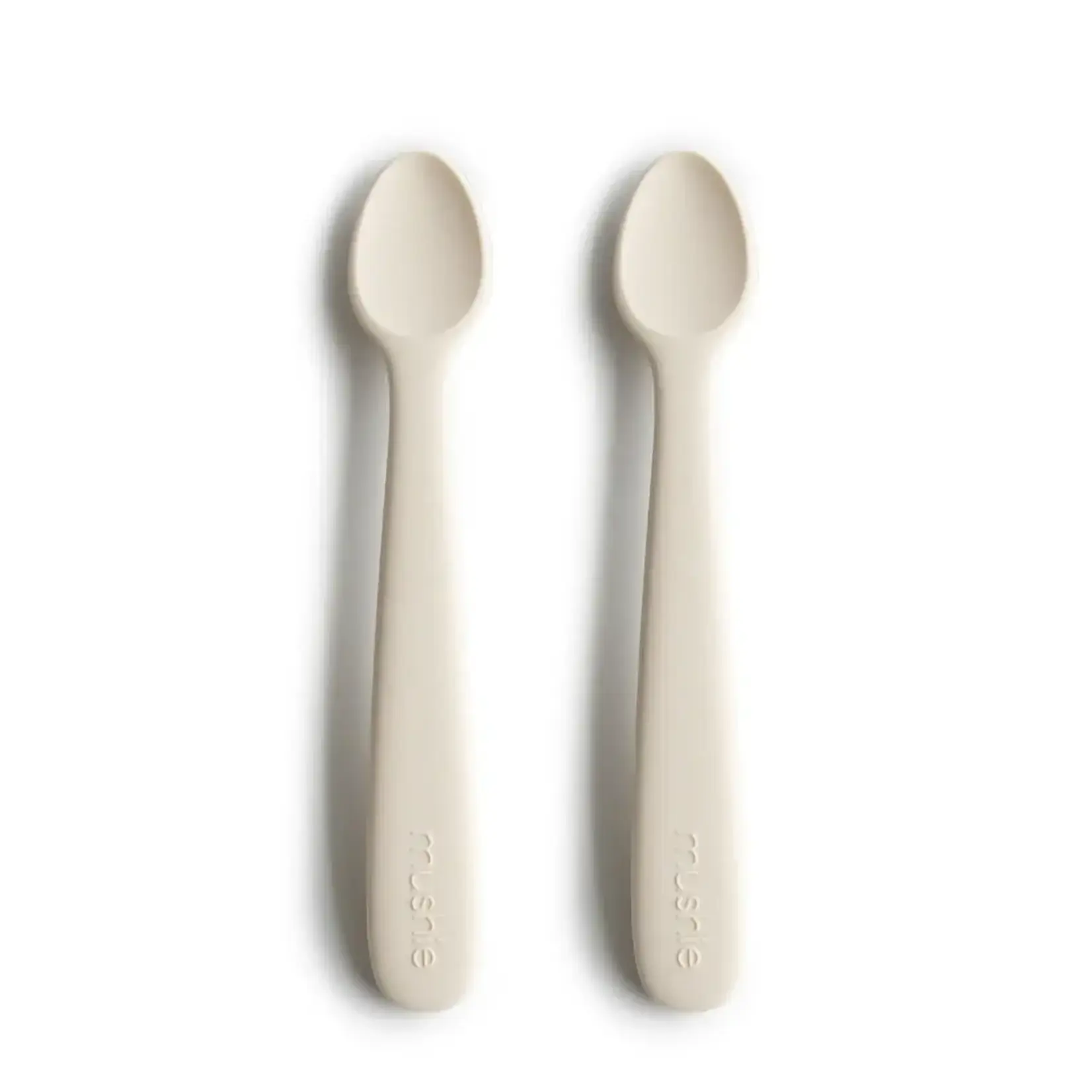 Mushie Mushie - Baby Spoon - Ivory (2-Pack) (lang)