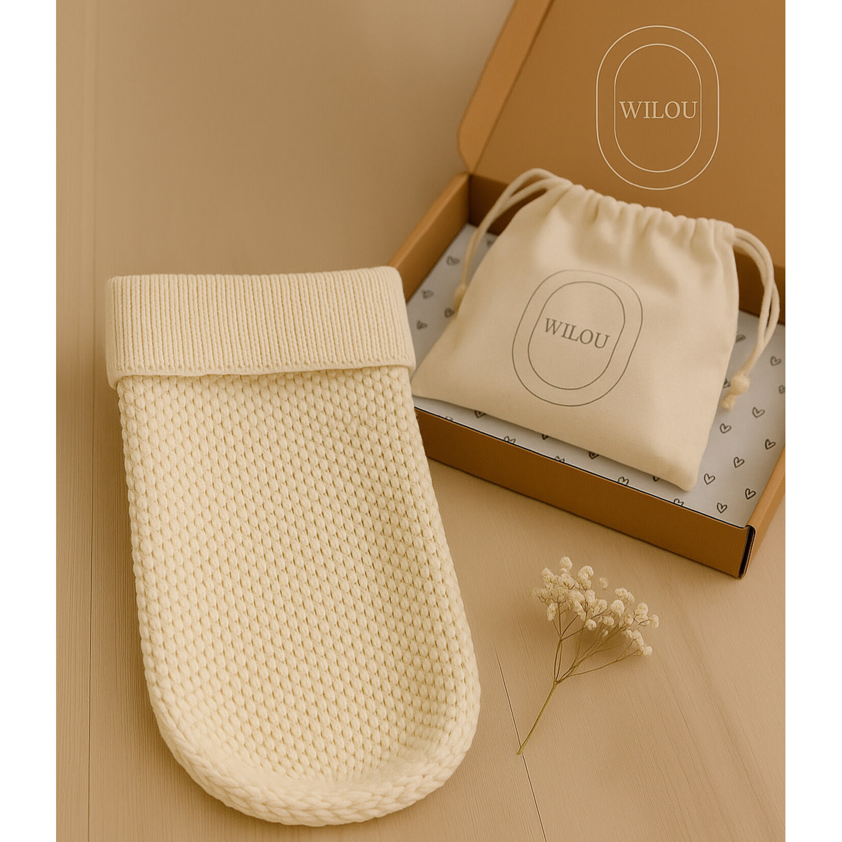 Wilou Wilou - Cocoon Beige met cadeaubox