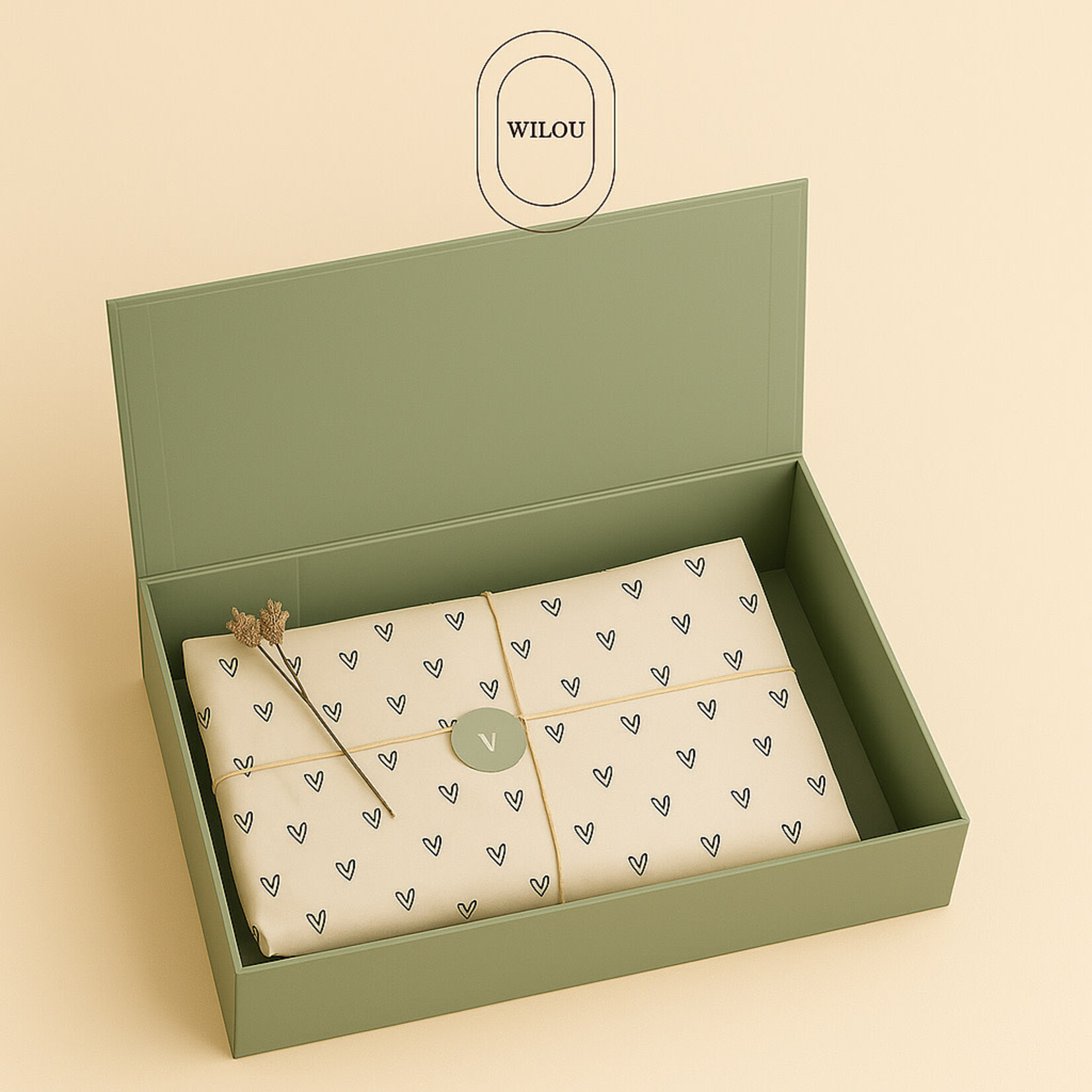 Wilou Wilou - Cocoon Beige met cadeaubox