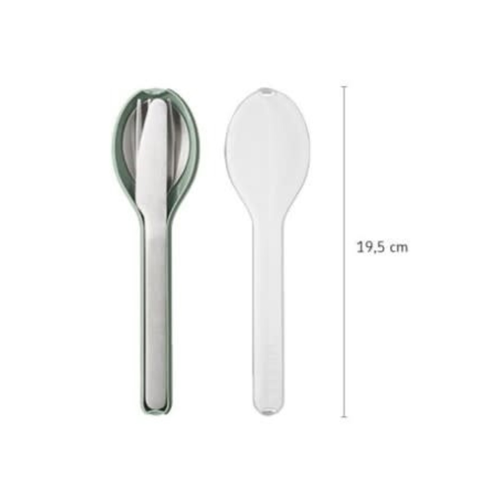 Mepal Mepal - Bestekset Ellipse 3-delig - Nordic Sage