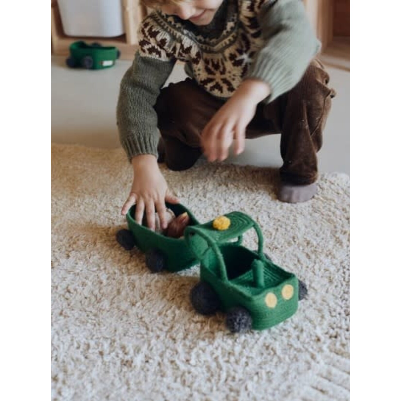 Lorena Canals Lorena Canals - Basket Tractor 35x15x15