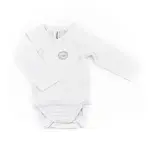 Bamboom Bamboom - Lange mouwen Body - Zij- en onderkant opening - White