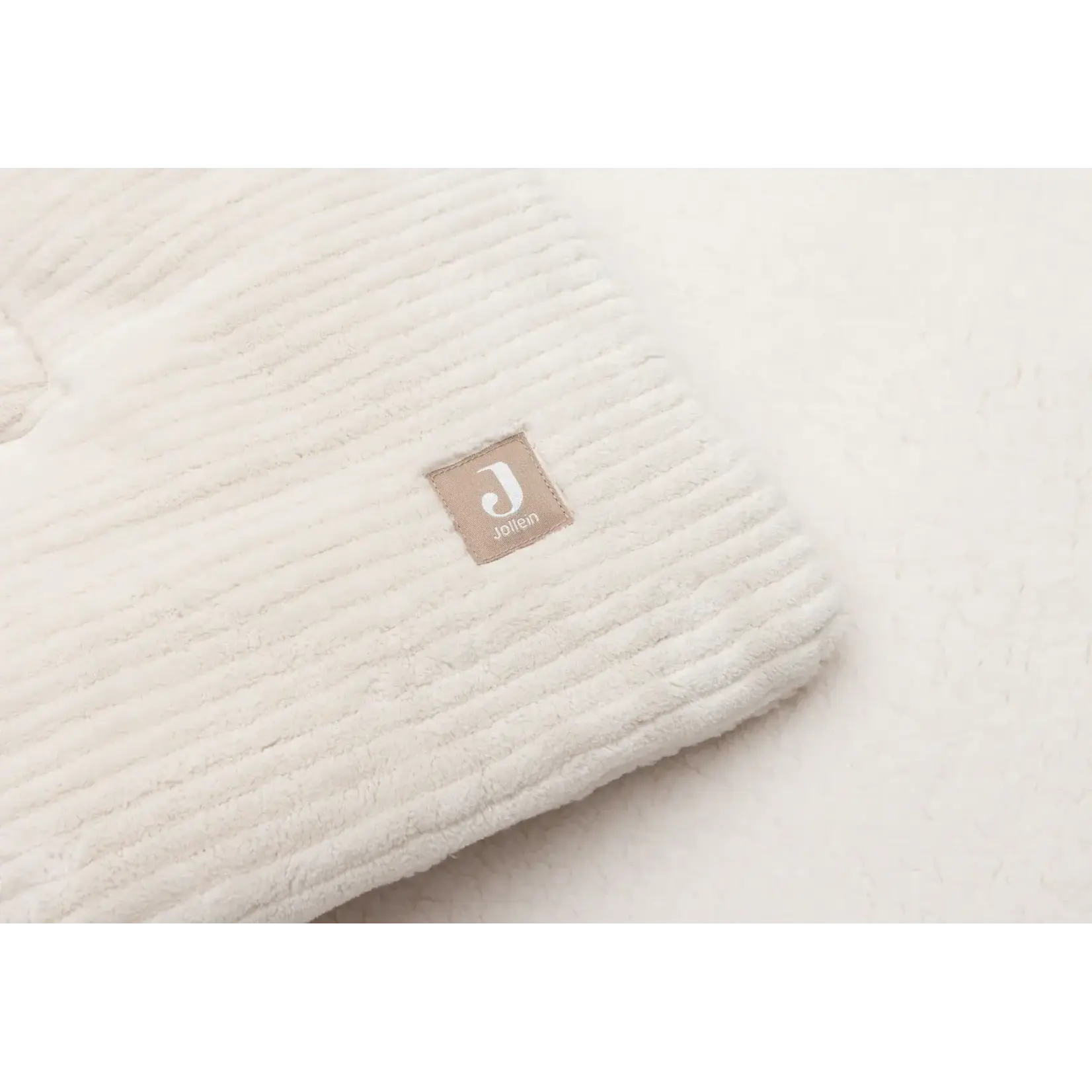 Jollein Jollein - Boxkleed 75x95cm Cloudy Rib - Oatmeal