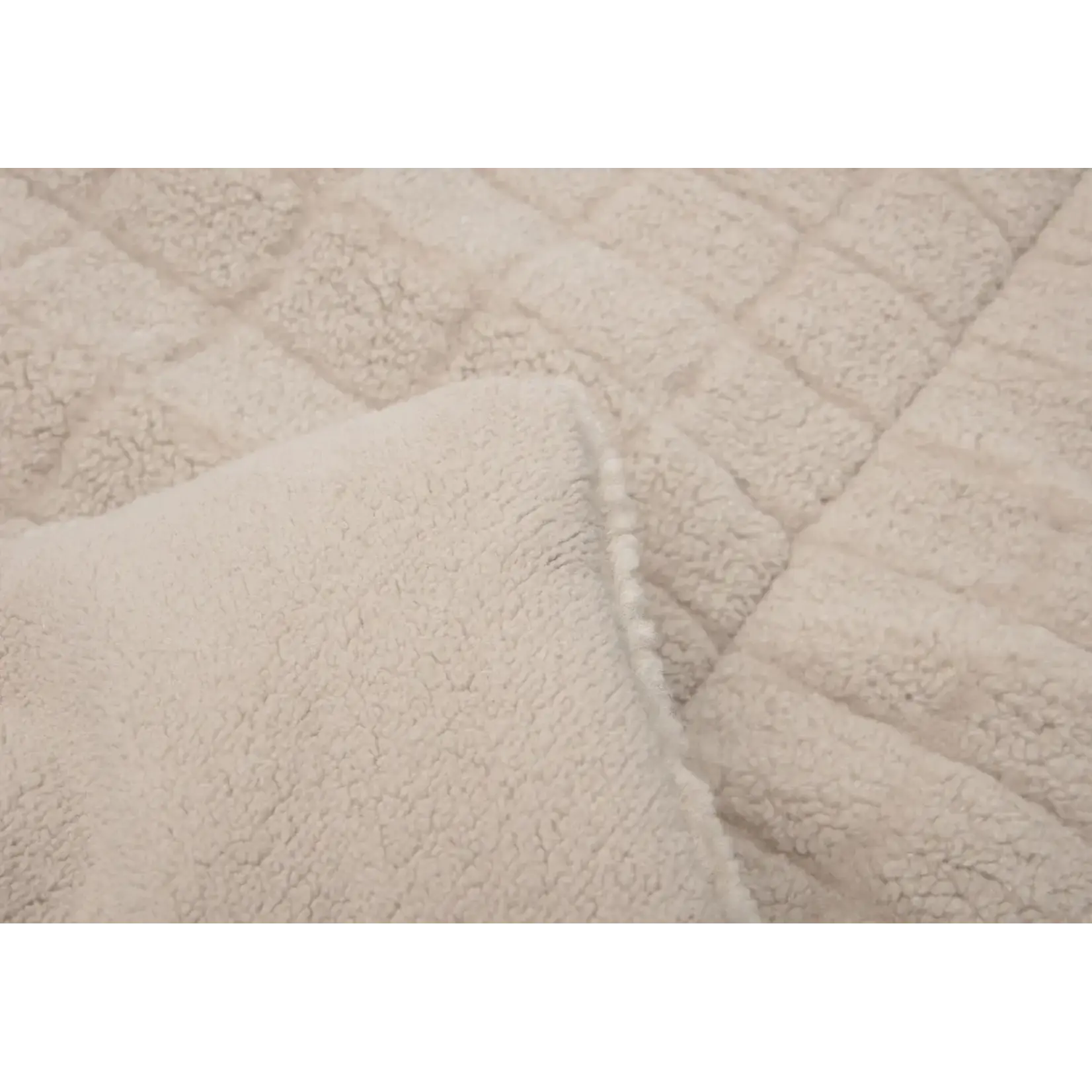 Jollein Jollein - Boxkleed 75x95cm Box Teddy - Warm Sand