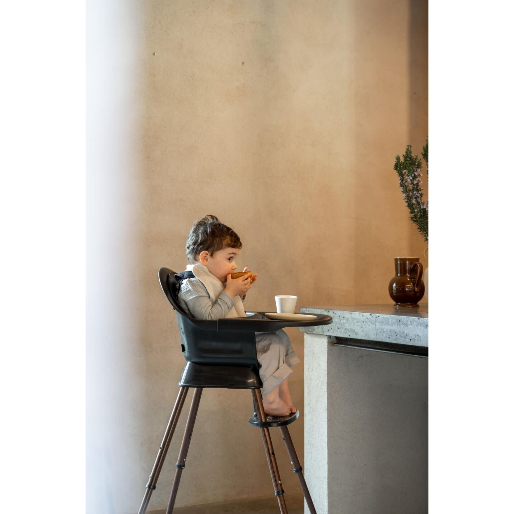 Quax Quax - Meegroeistoel - Ultimo 3 Luxe - Black/Walnut