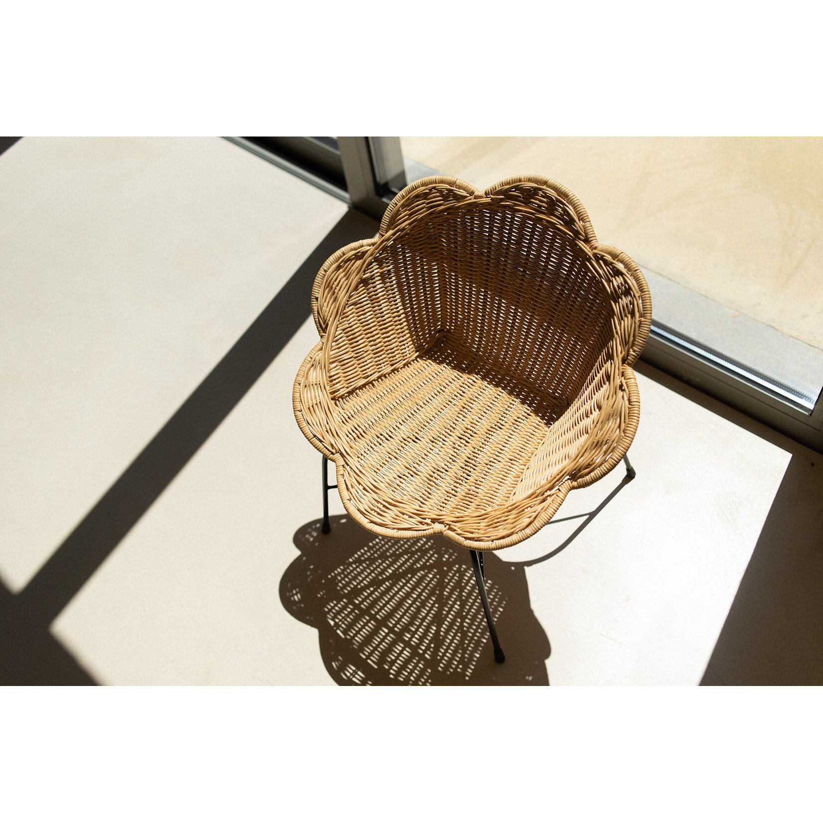 Childhome Childhome -Flower Kinderstoeltje - Rotan