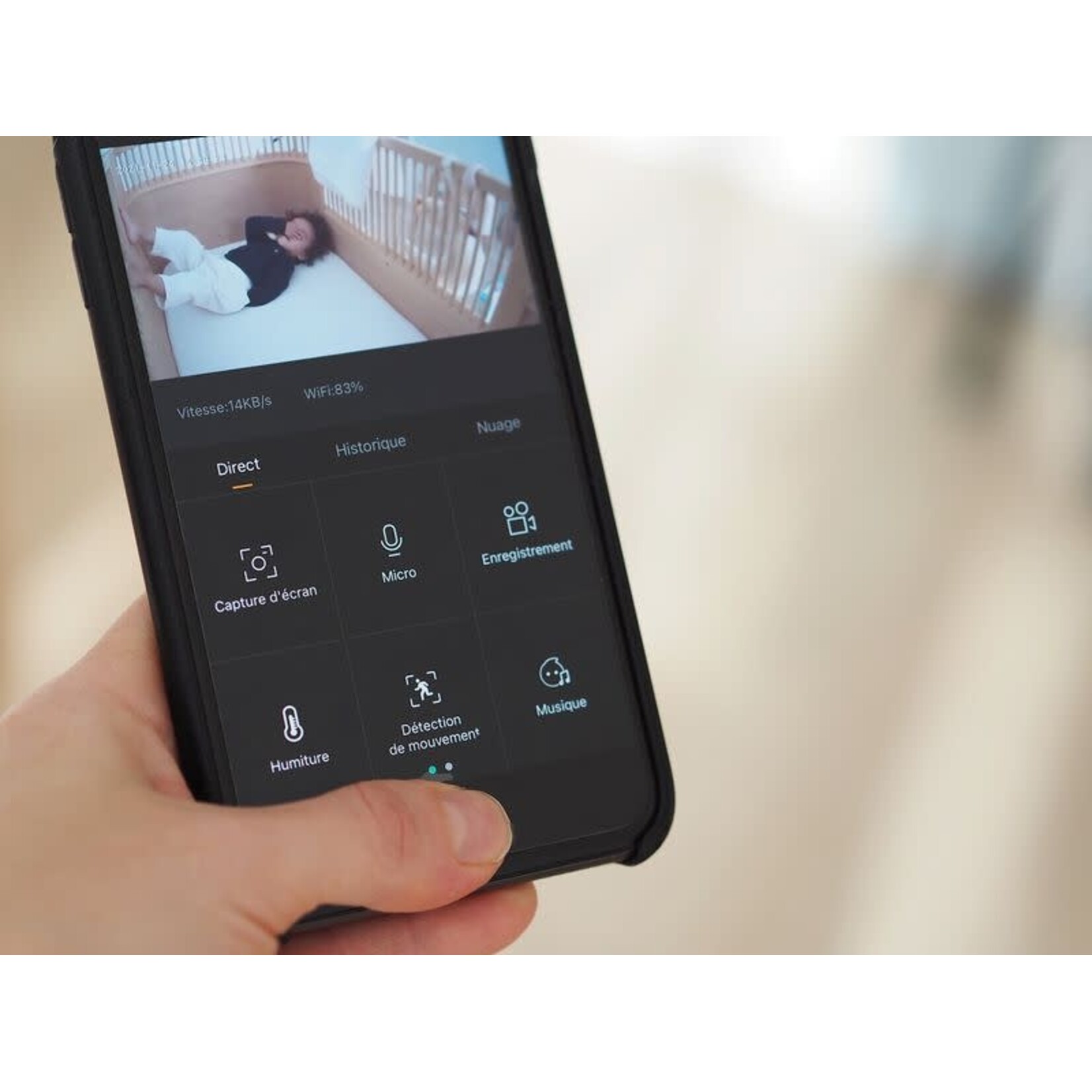 Beaba Beaba - Babyfoon Video Zen Premium 2 - Wit