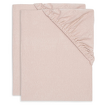 Jollein Jollein - Hoeslaken Jersey 40/50x80/90cm Wild Rose (2pack)