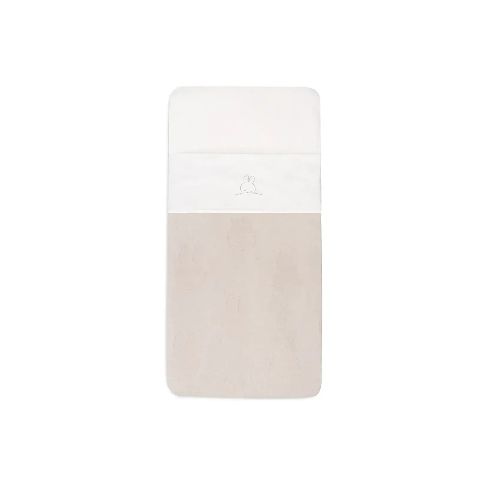 Jollein Jollein - Laken Wieg 75x100cm Sleepy Miffy - Funghi