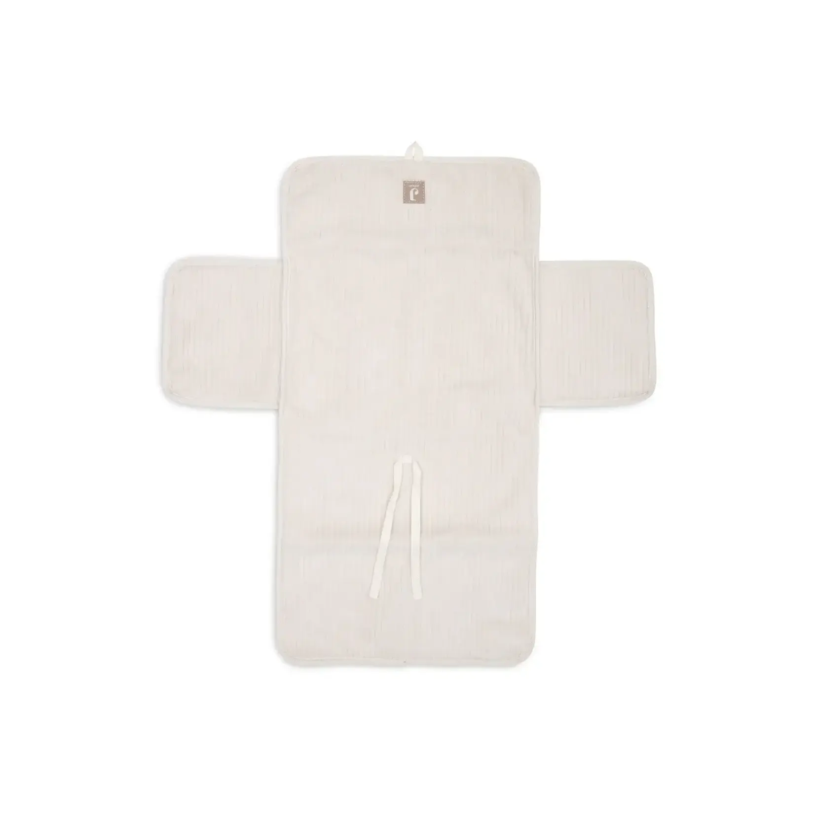 Jollein Jollein - Verschoningsmat met Opbergvakken Cloudy Rib - Oatmeal